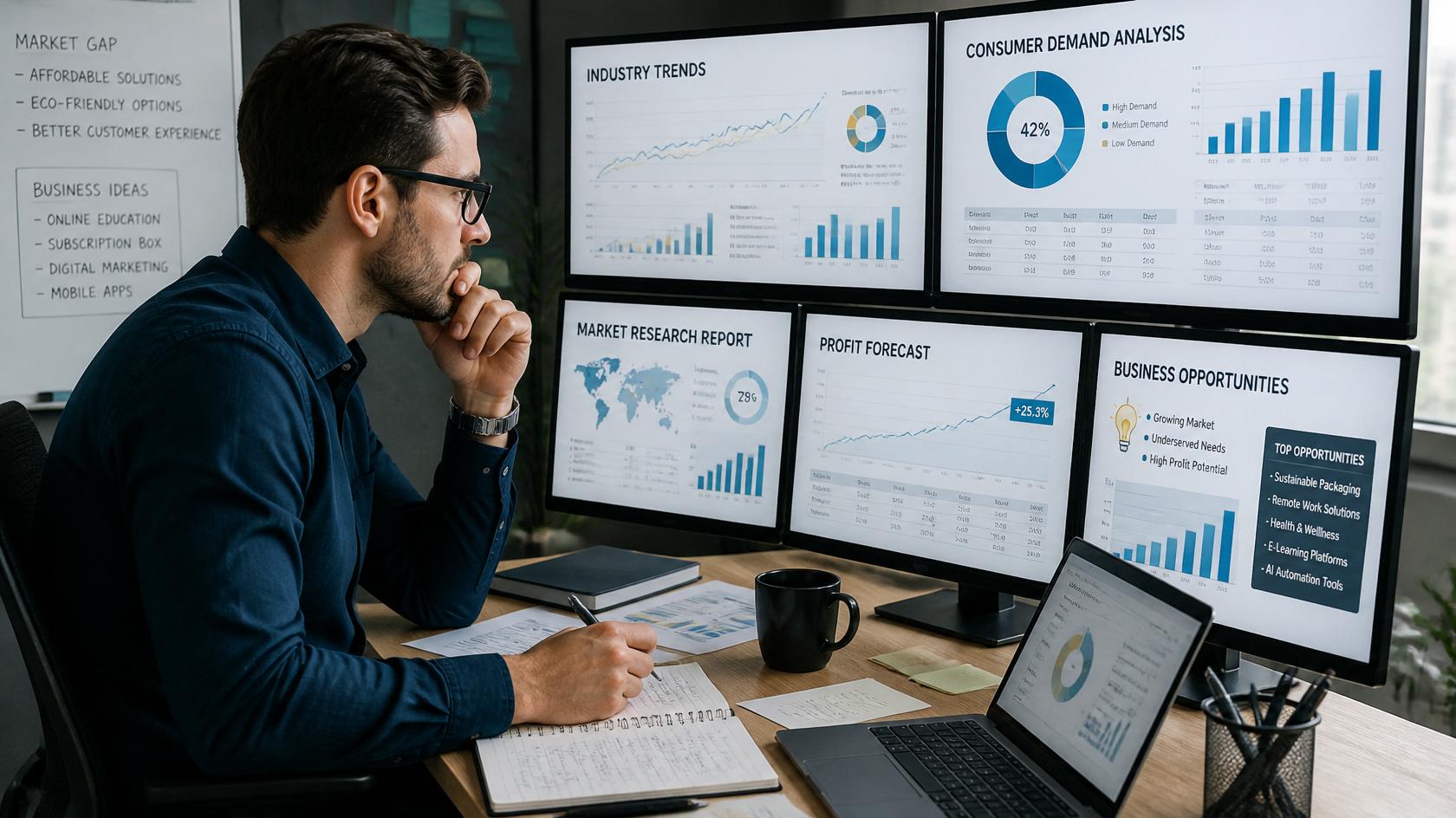 Identifying Profitable Business Ideas in Markets
